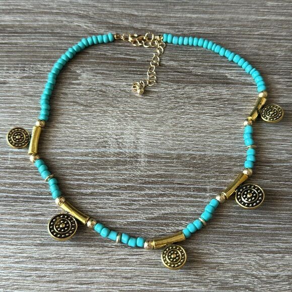 Bohemian necklace A561 - Picture 4 of 4